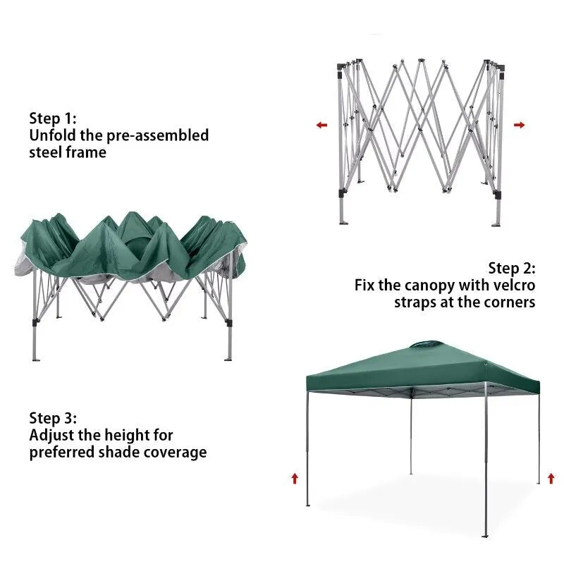 10’x 10’ Outside Pop-Up Canopy