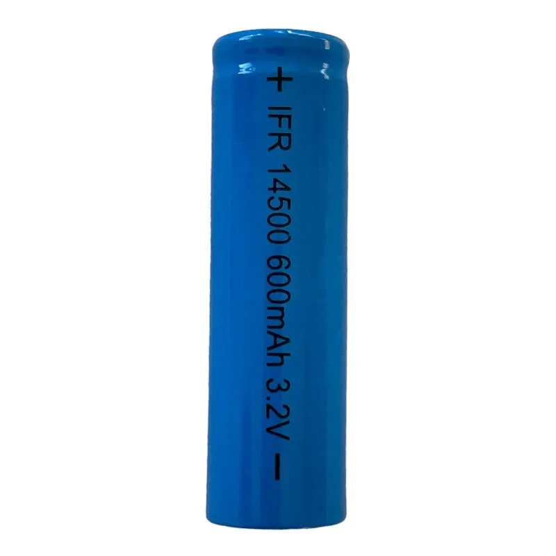 14500 LiFePO4 600mAh FLAT TOP