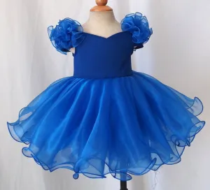 16 color-Infant/toddler/baby/children/kids doll style Girl's Natural Pageant Dress,1~4T EB053D