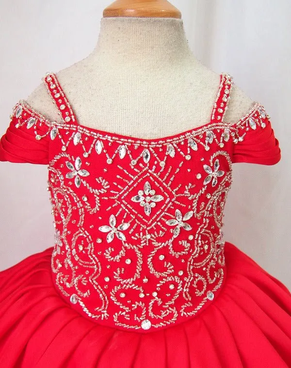 16 color---Infant/toddler/baby/children/kids Girl's Baby Doll Pageant Gown
