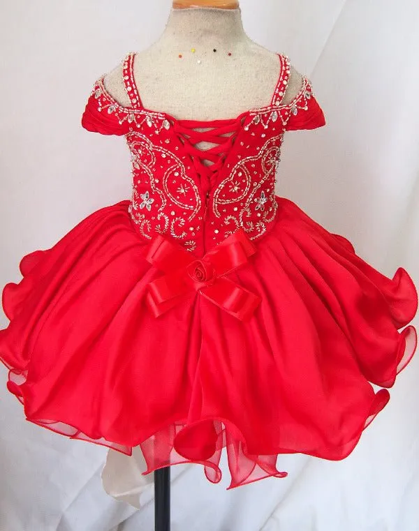 16 color---Infant/toddler/baby/children/kids Girl's Baby Doll Pageant Gown