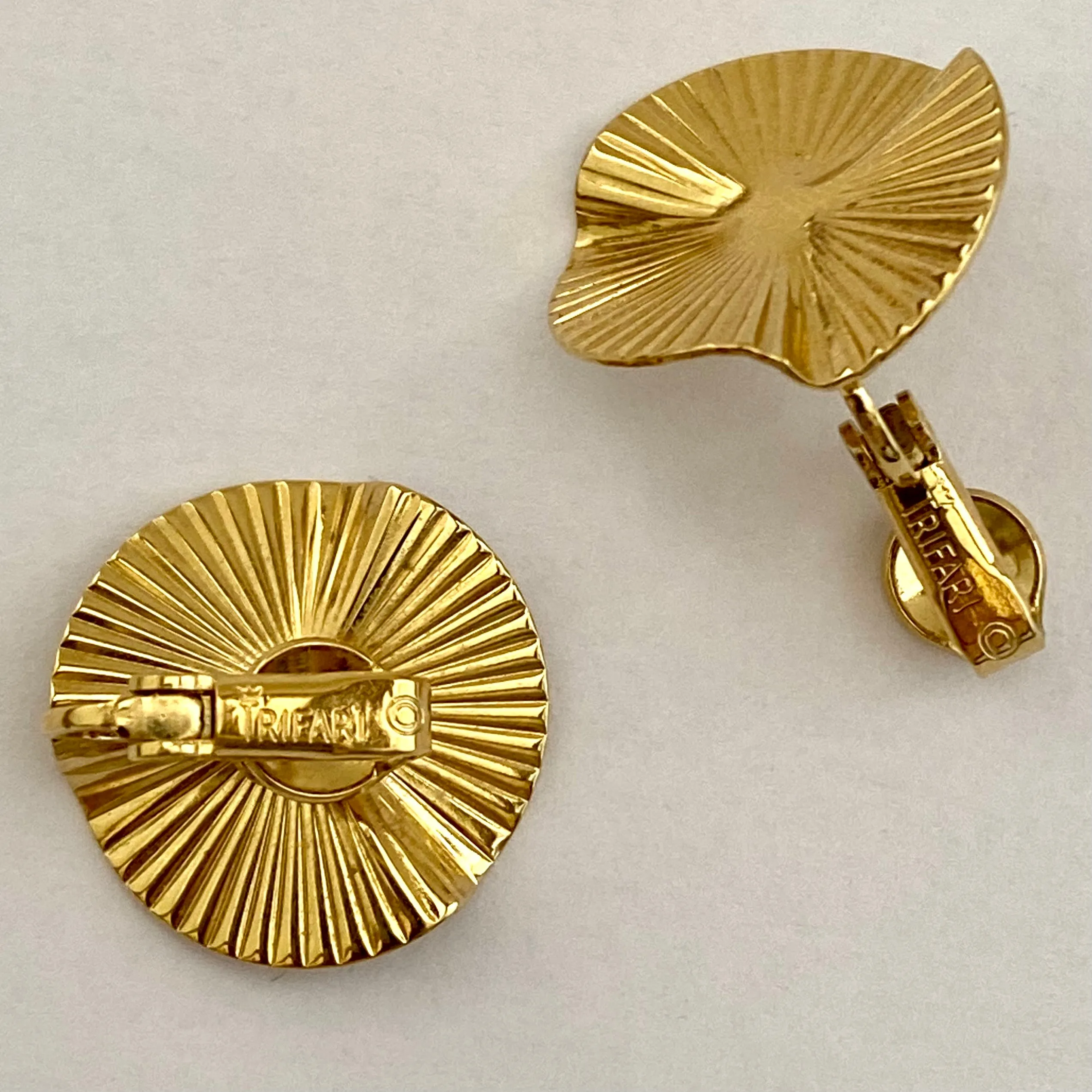 1960s Crown Trifari Earrings
