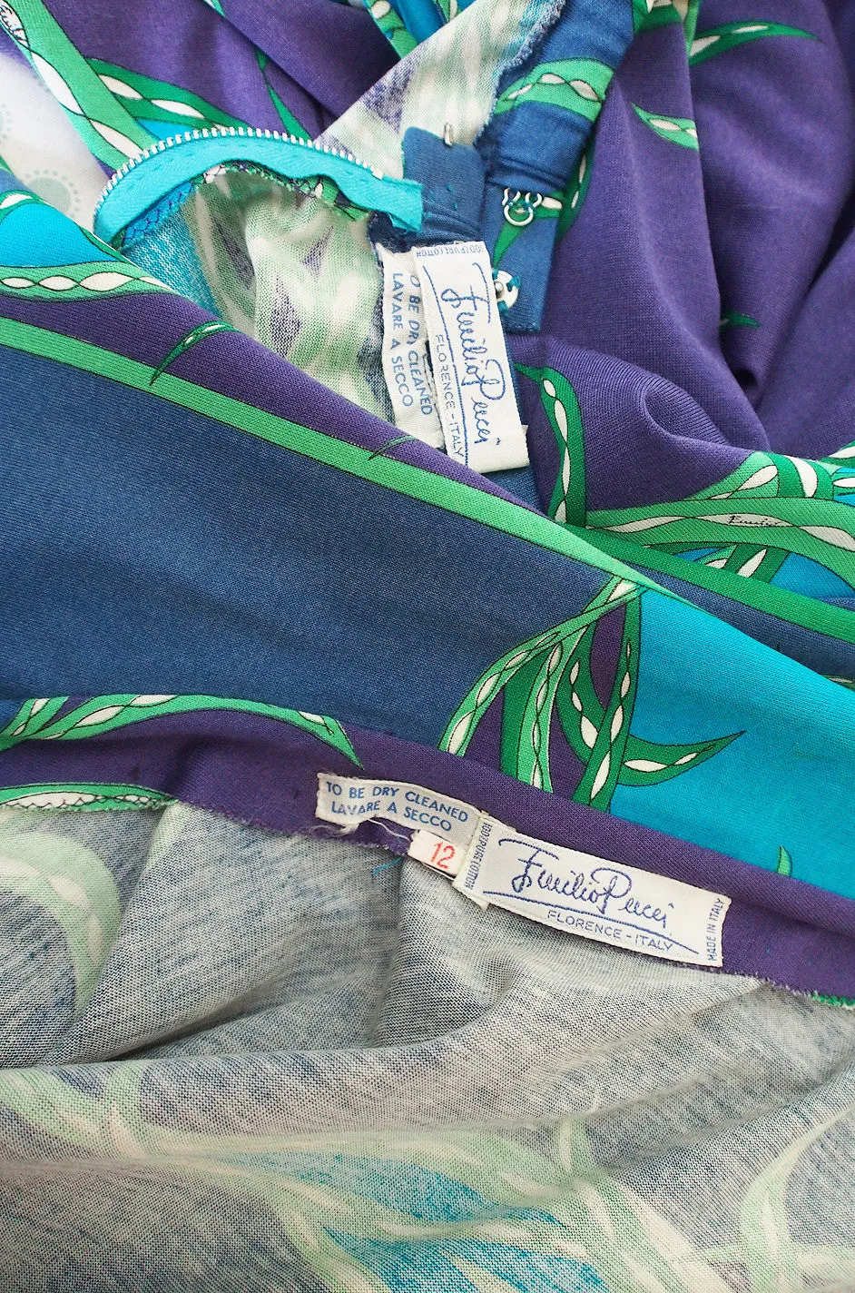 1960s Rare & Special Pucci Crop & Pant Set