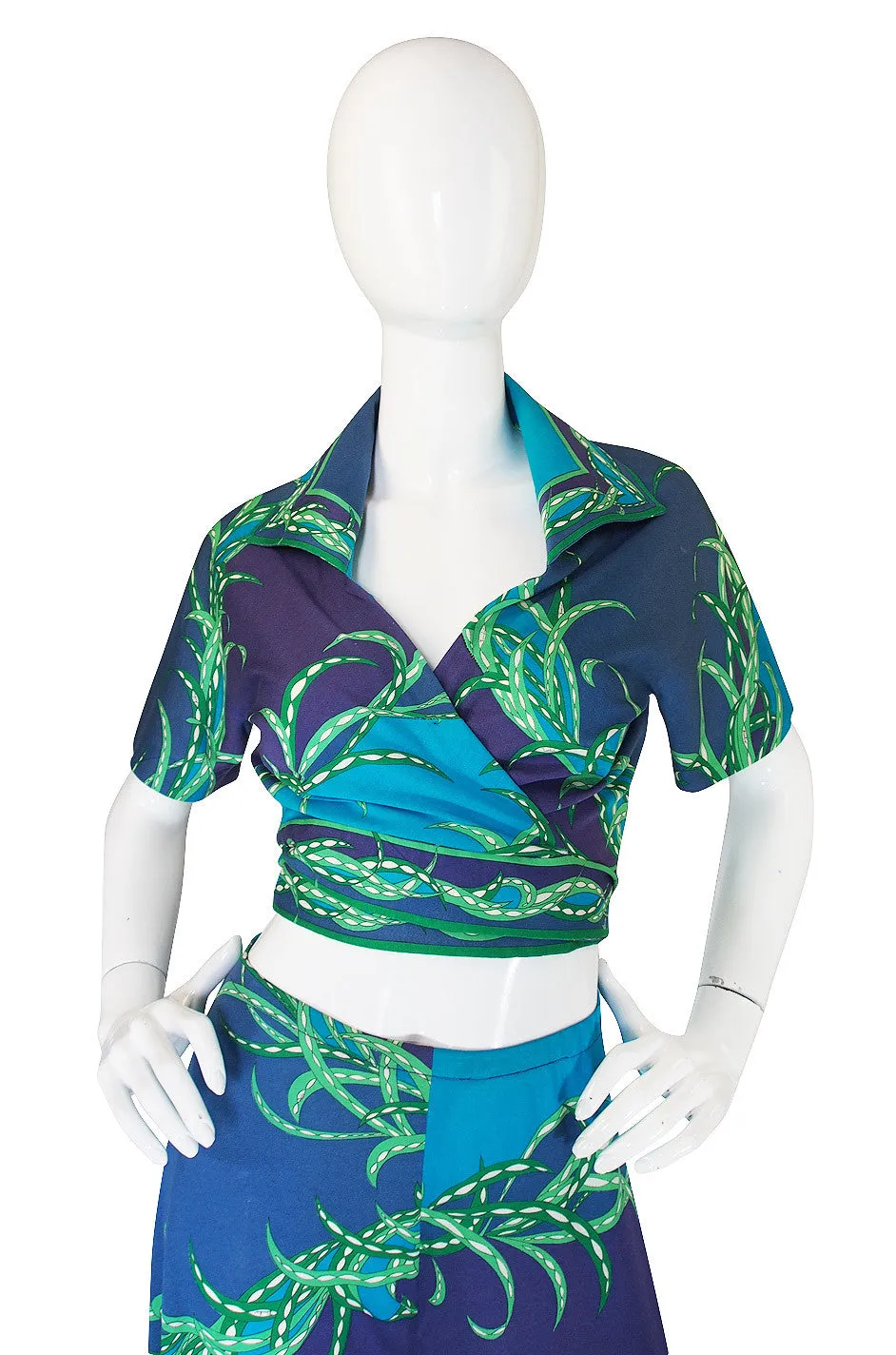 1960s Rare & Special Pucci Crop & Pant Set