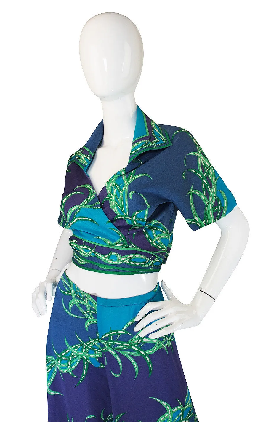 1960s Rare & Special Pucci Crop & Pant Set