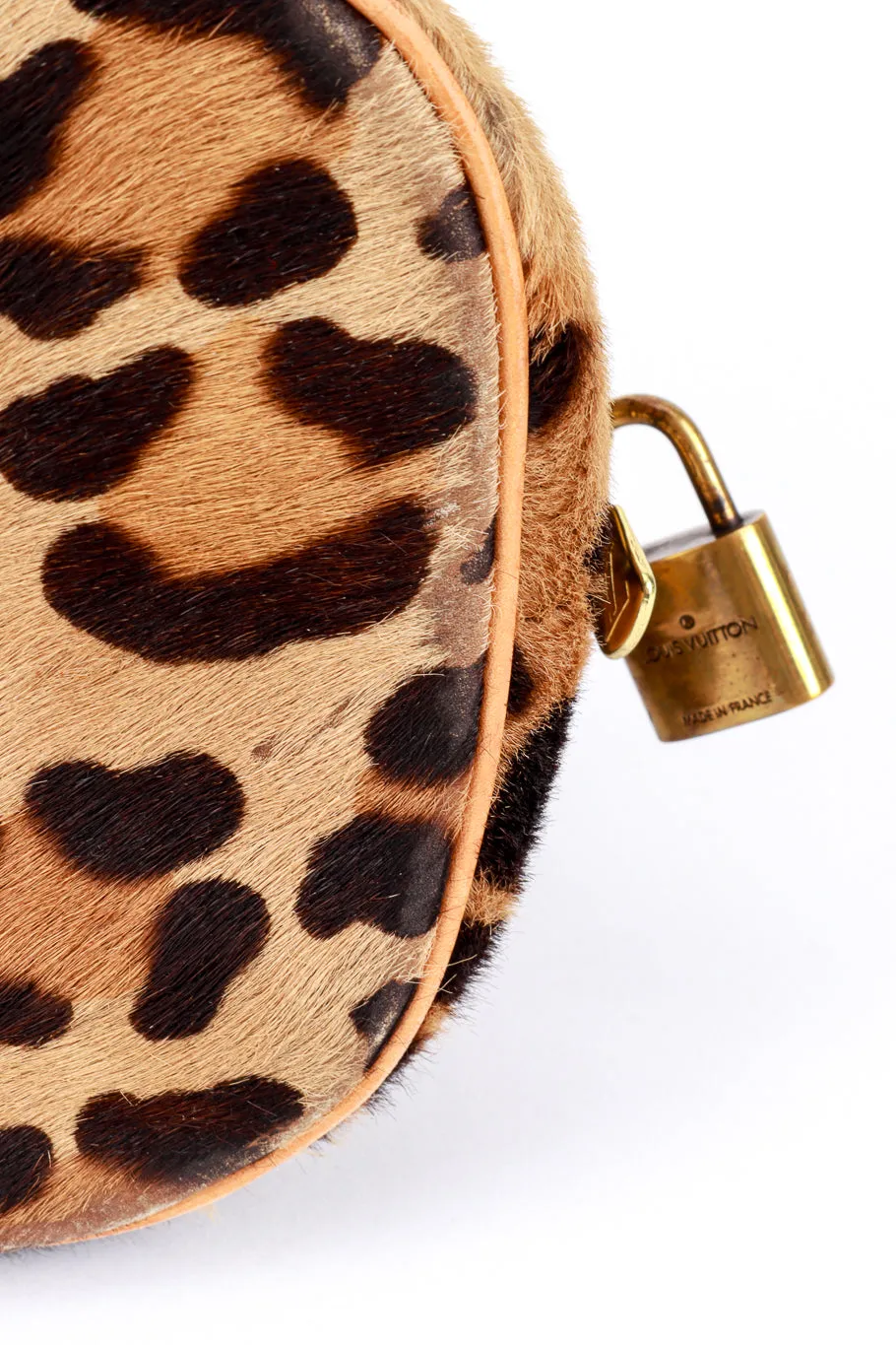1996 "La Centenaire" Leopard Print Alma Bag