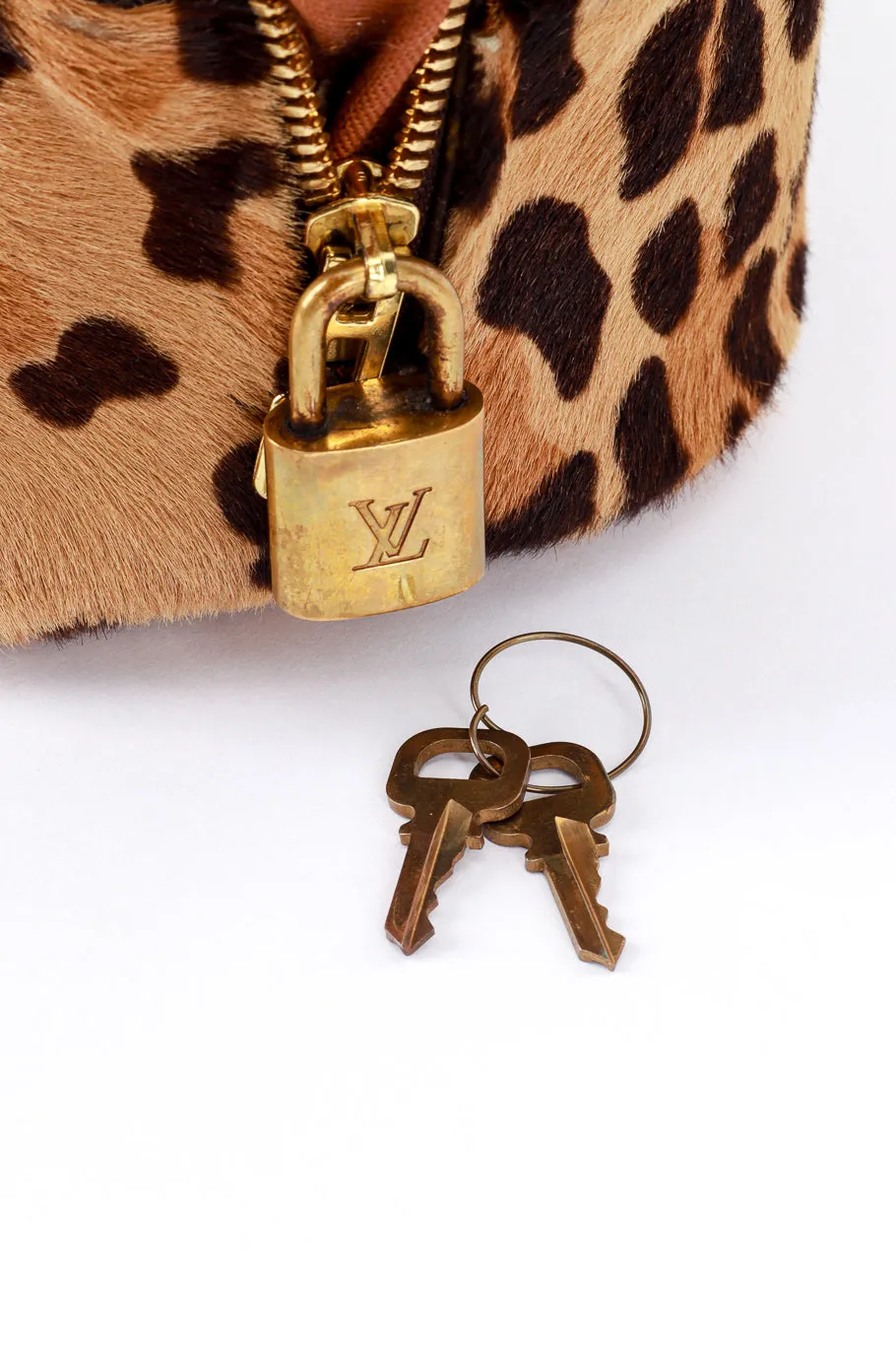 1996 "La Centenaire" Leopard Print Alma Bag