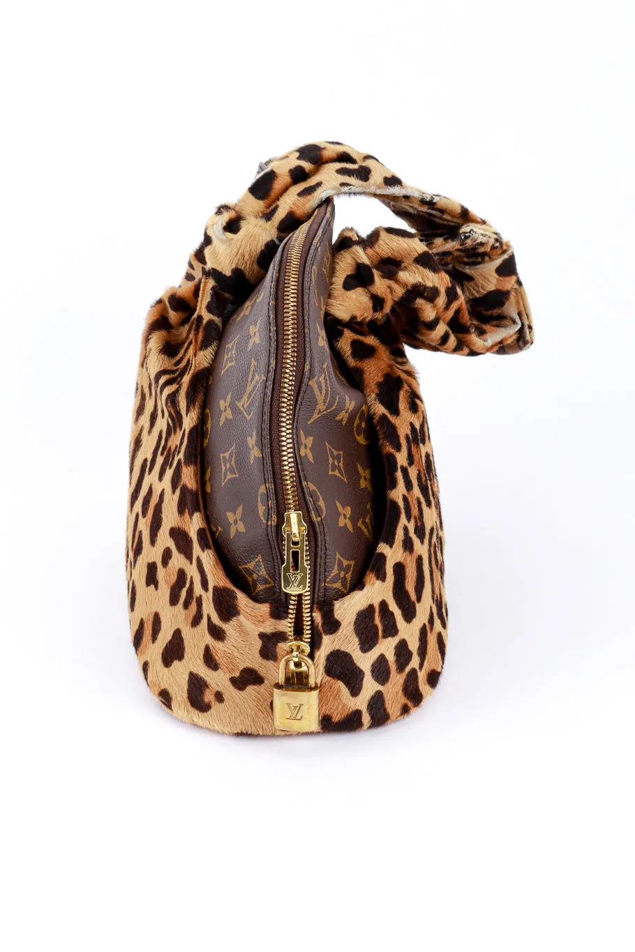 1996 "La Centenaire" Leopard Print Alma Bag