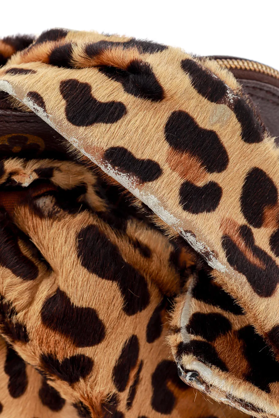 1996 "La Centenaire" Leopard Print Alma Bag
