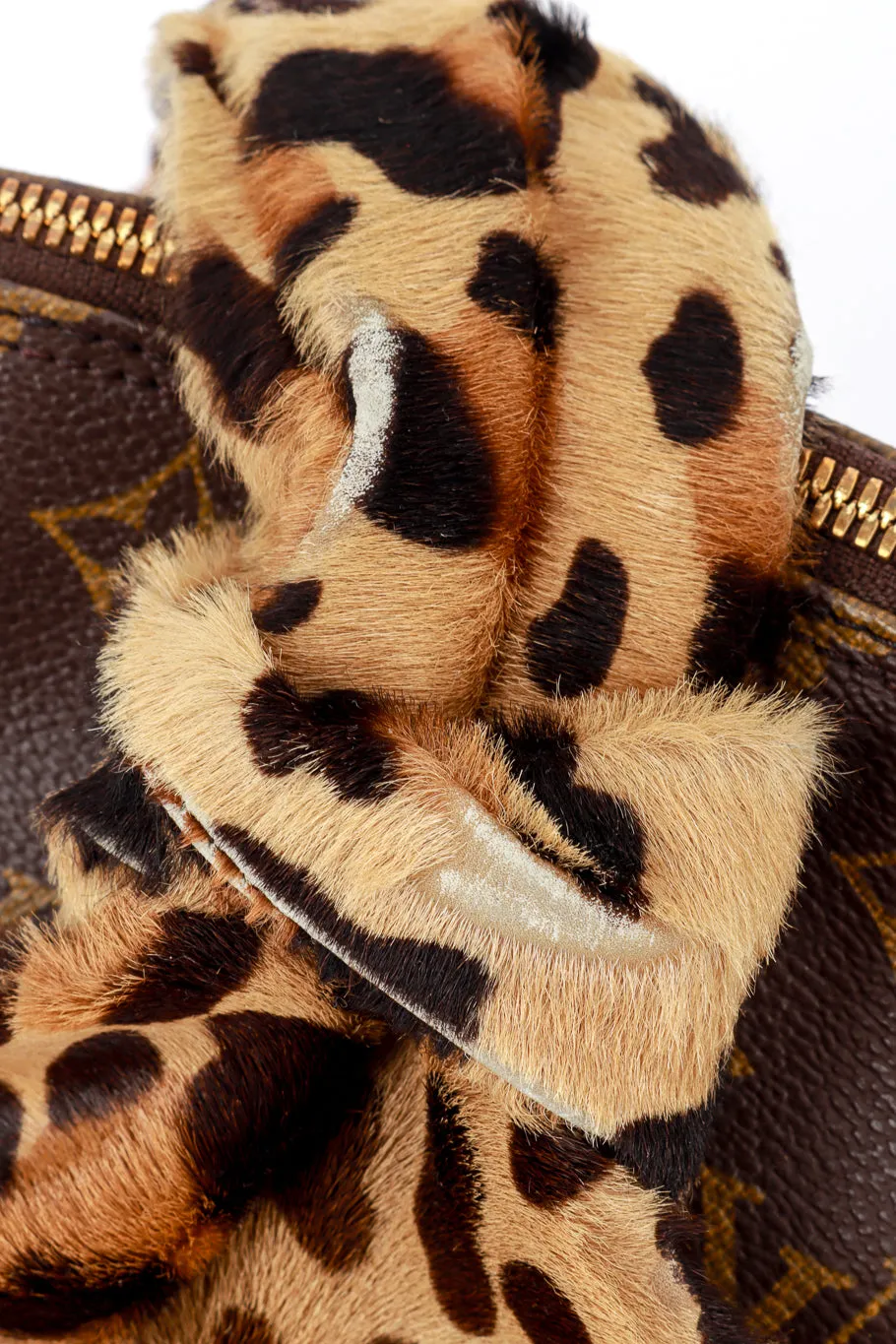1996 "La Centenaire" Leopard Print Alma Bag