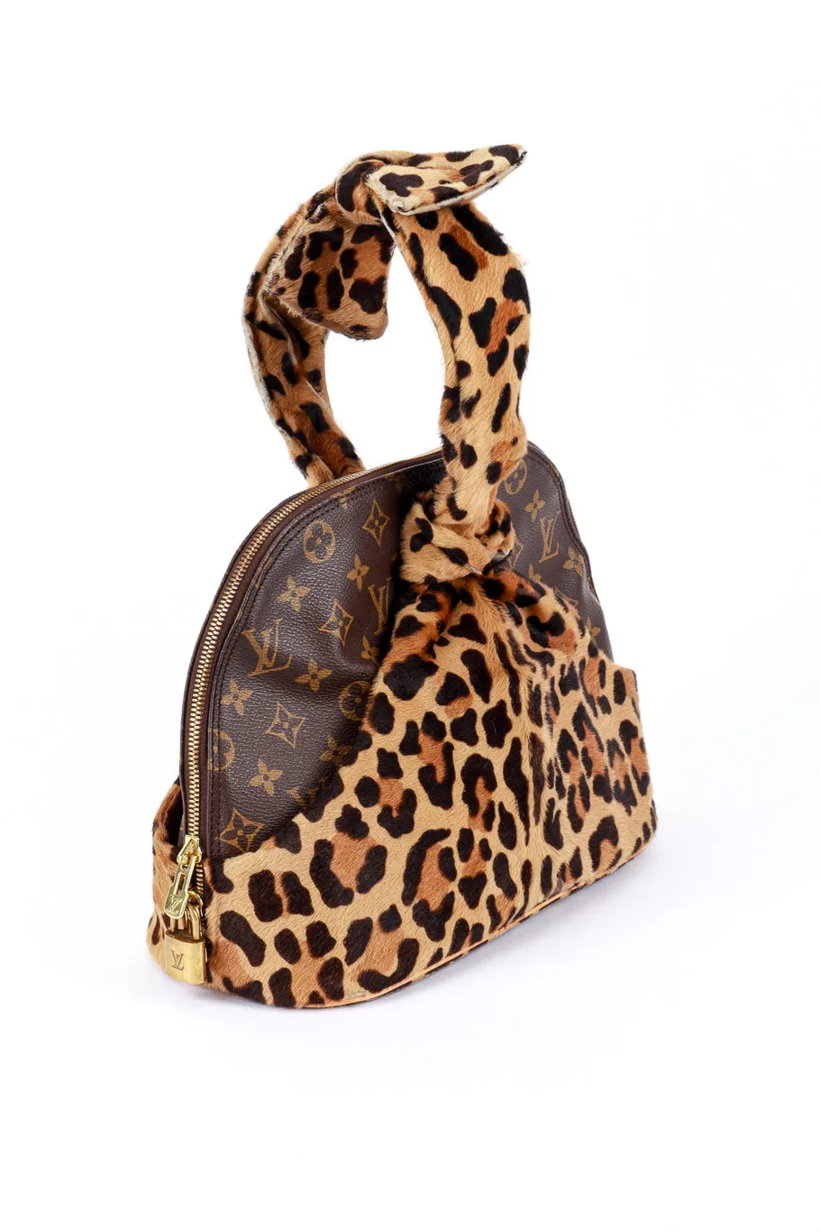 1996 "La Centenaire" Leopard Print Alma Bag