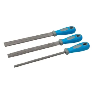 200MM WOOD RASP SET 3PCE MS104 WOODWORK CARPENTRY - LIFETIME WARRANTY