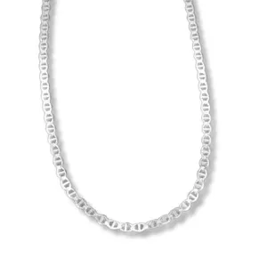 22"  Sterling Silver Chain Flat Marina