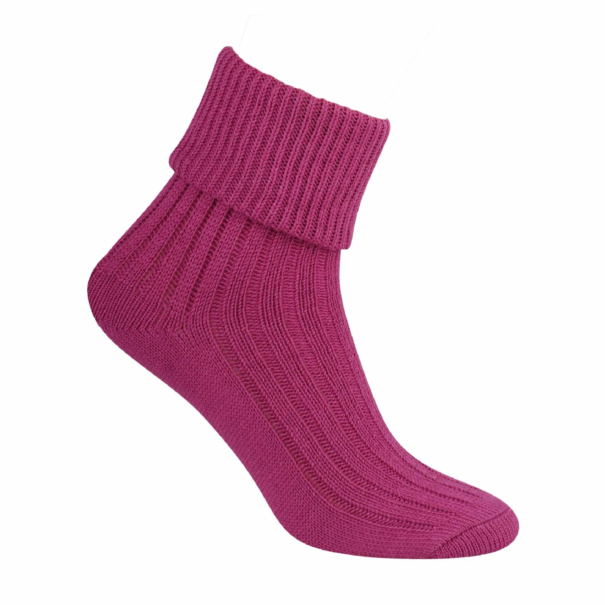 3 Pack Ladies Cosy Wool Bed Socks (2 Sizes)