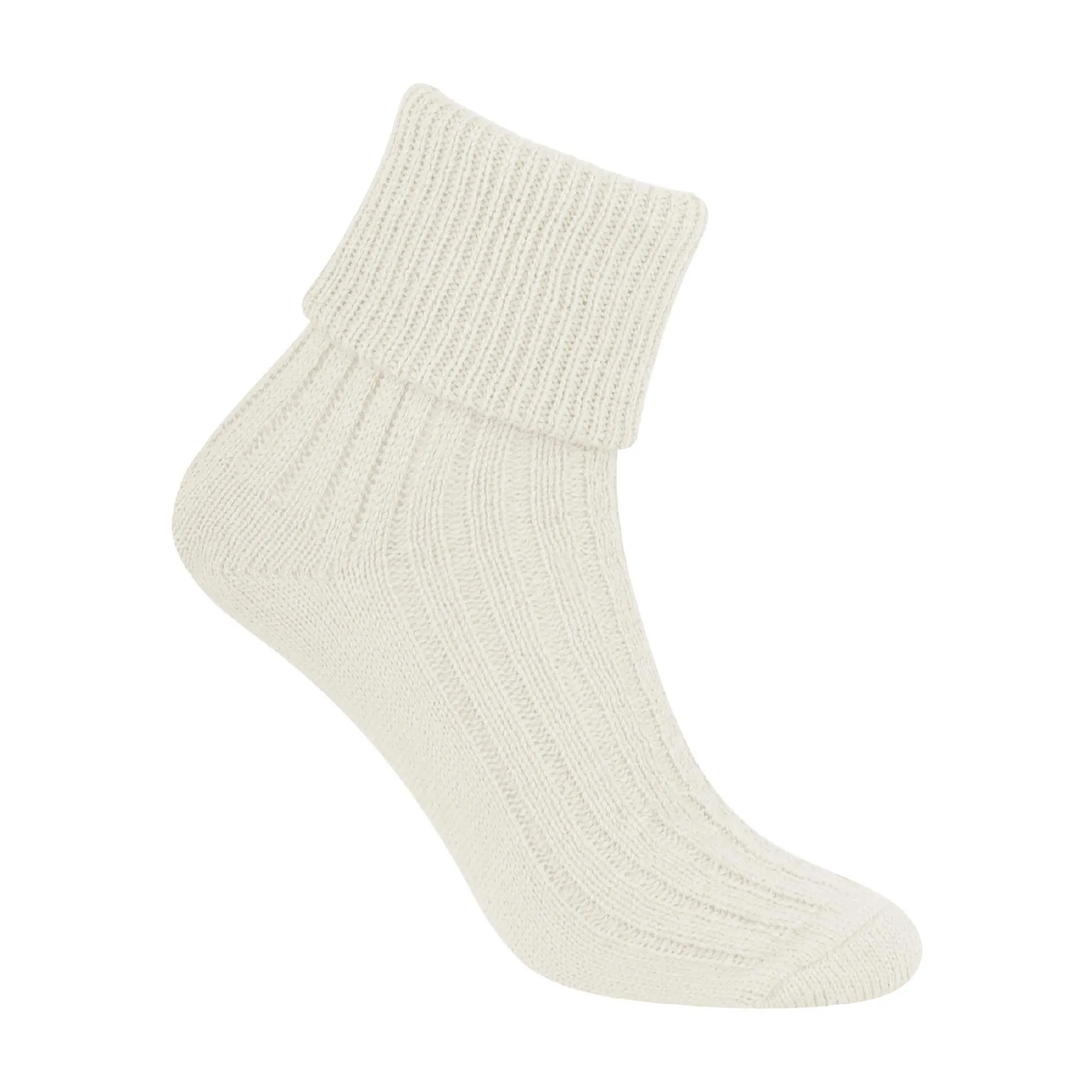 3 Pack Ladies Cosy Wool Bed Socks (2 Sizes)