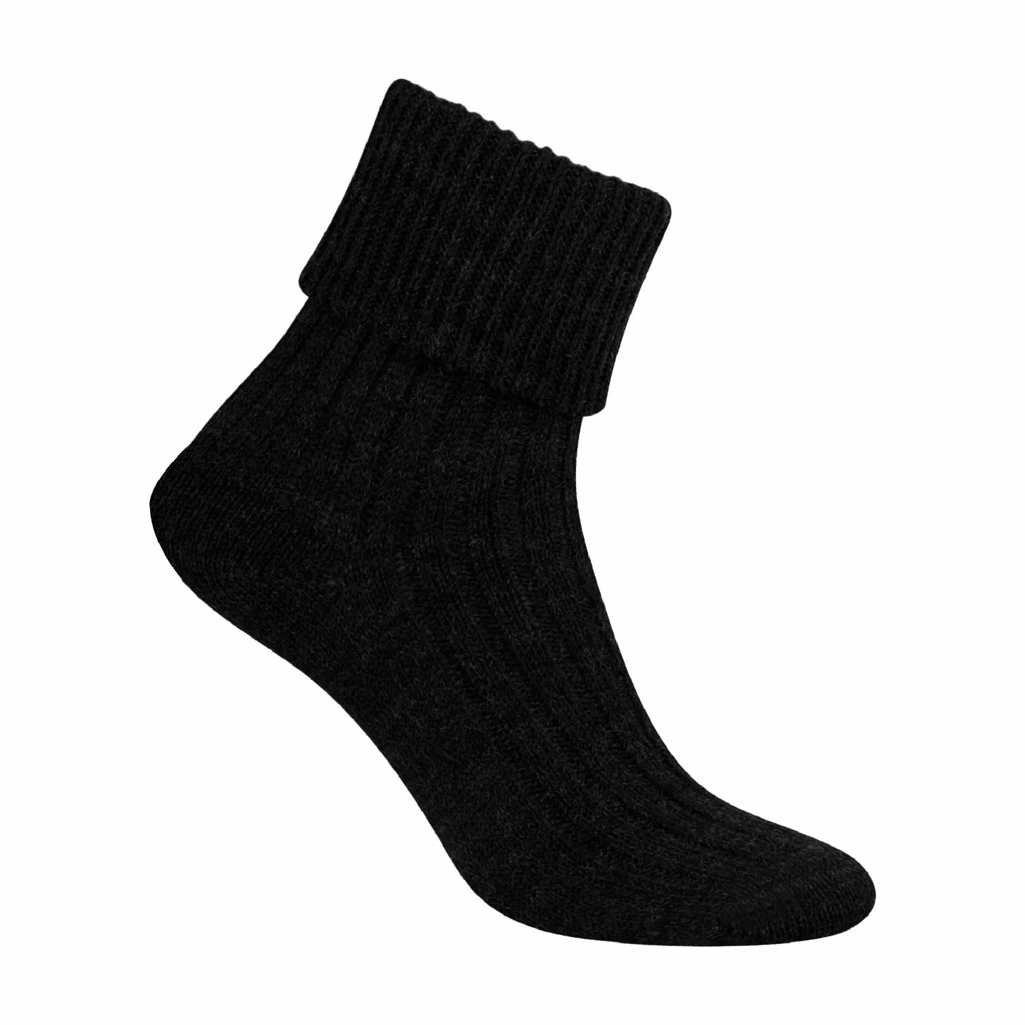 3 Pack Ladies Cosy Wool Bed Socks (2 Sizes)