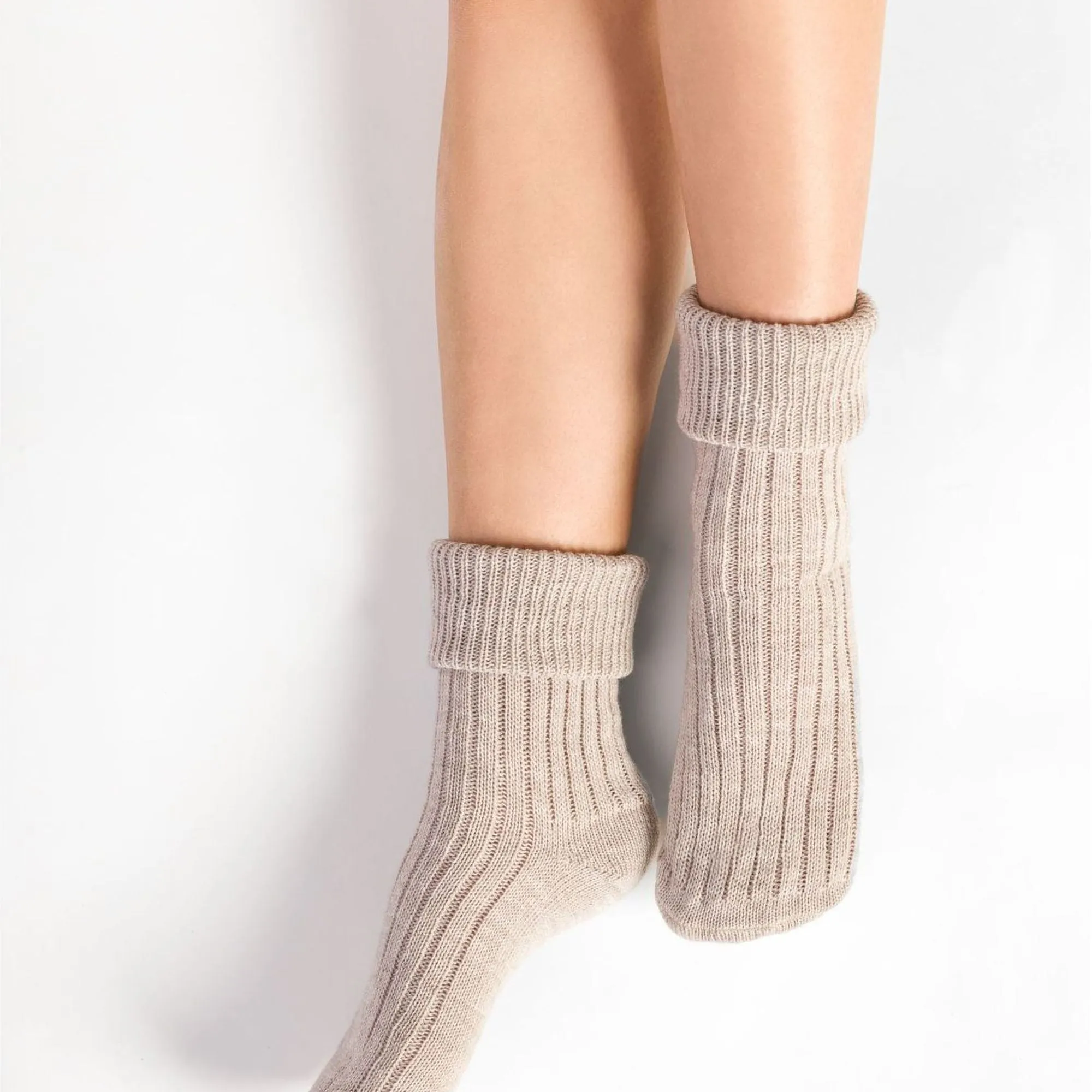 3 Pack Ladies Cosy Wool Bed Socks (2 Sizes)