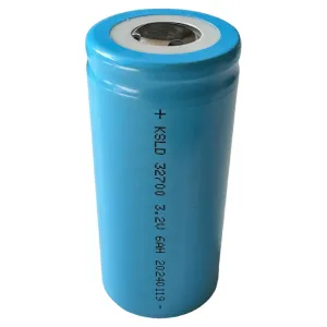 32700 LiFePO4 6000mAh Flat top