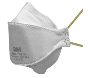 3M 9310 plus Aura Flat Fold Particulate Respirator Mask Ffp1 (Pack Of 20)- 9310