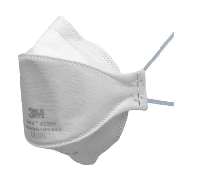3M Aura Flat Fold Particulate Respirator Mask Ffp2 (Pack Of 20) - 9320