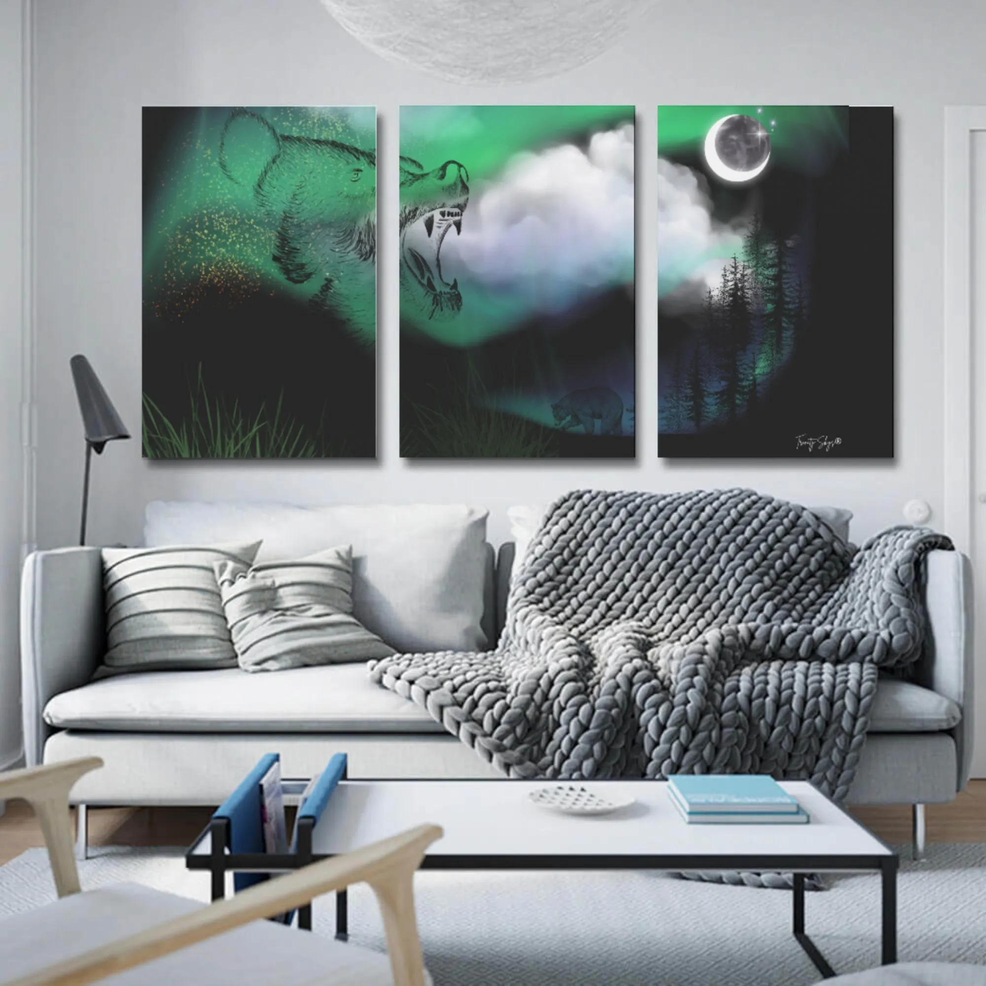 3pc Wall Art (bear)