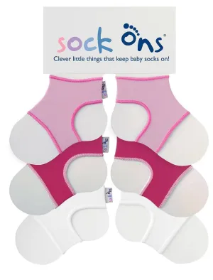 3pk Sock Ons Multi Pack SAVE! SS21A