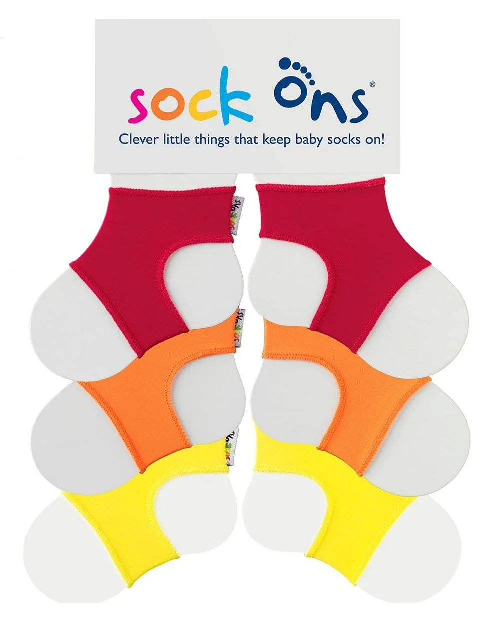 3pk Sock Ons Multi Pack SAVE! SS21A