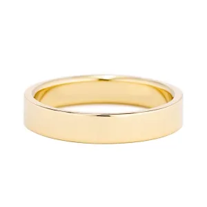 4mm Flat Wedding Band