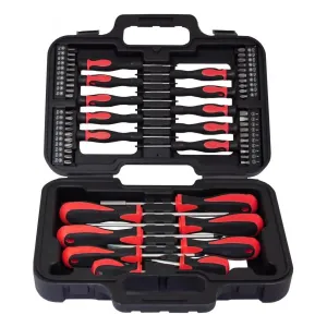 58pc Screwdriver Set Philips Flat Slot Torx Pozi & Case - 3 Year Warranty