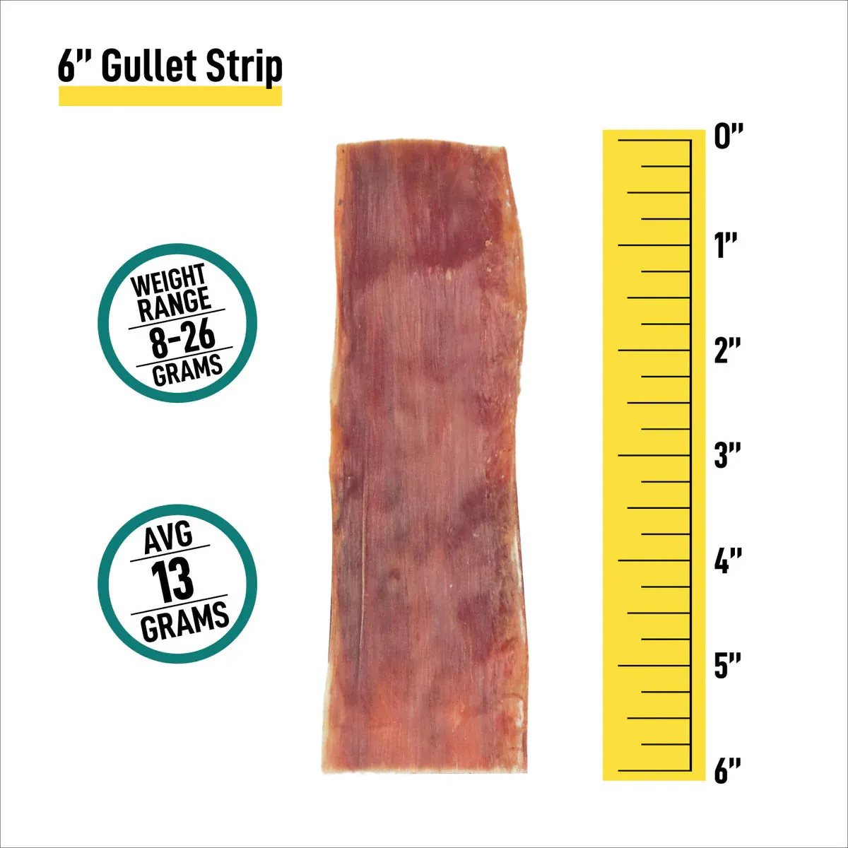 6″ Flat Gullet Jerky