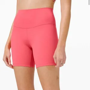 67. 2024 Square Tag Lululemon Align Short 6&quot;Guava Pink