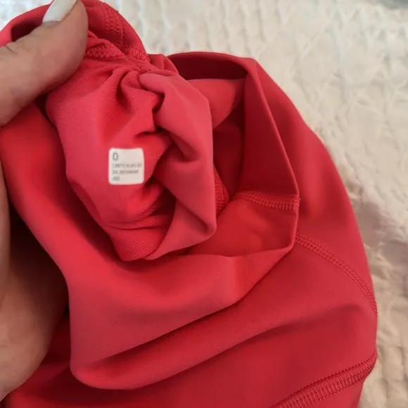 67. 2024 Square Tag Lululemon Align Short 6&quot;Guava Pink