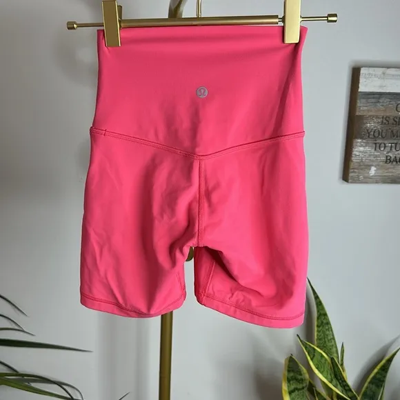 67. 2024 Square Tag Lululemon Align Short 6&quot;Guava Pink
