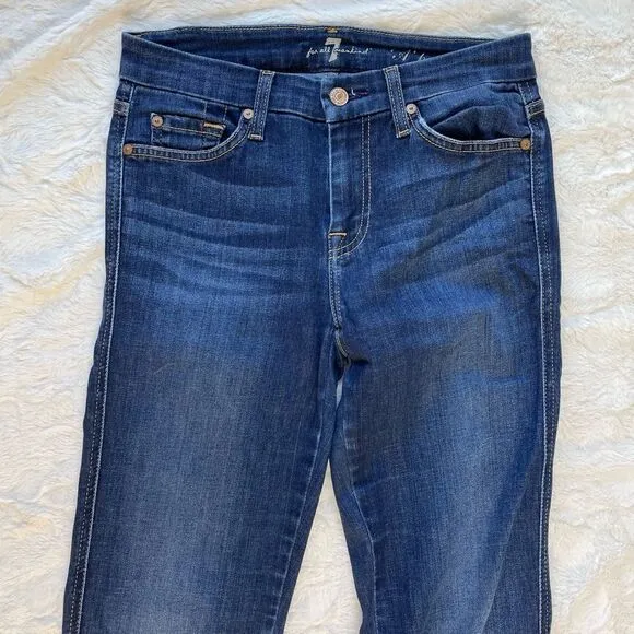 7 For All Mankind A Pocket Hi Rise Straight - Women’s 26