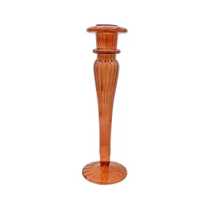 A La Classic candle holder terra
