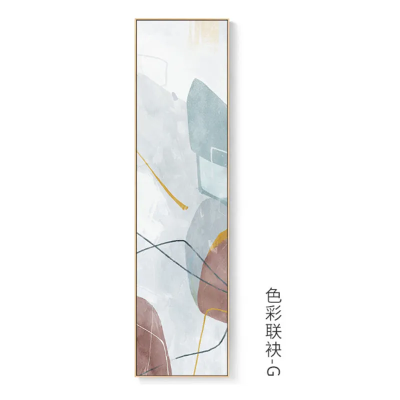 Abstract Color Combination Wall Art