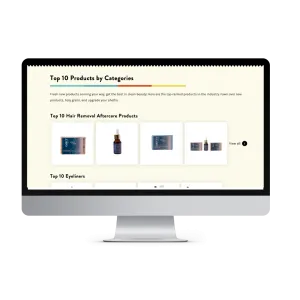 Add On: Top 10 Branded Website Placement