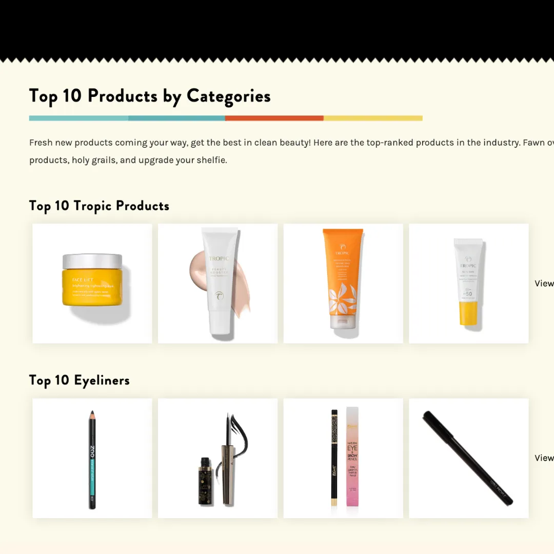 Add On: Top 10 Branded Website Placement