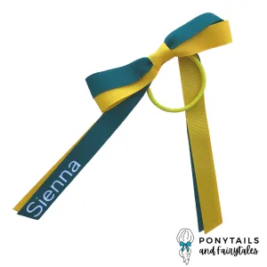 Add Personalisation to Ponytail Bow ( $6)