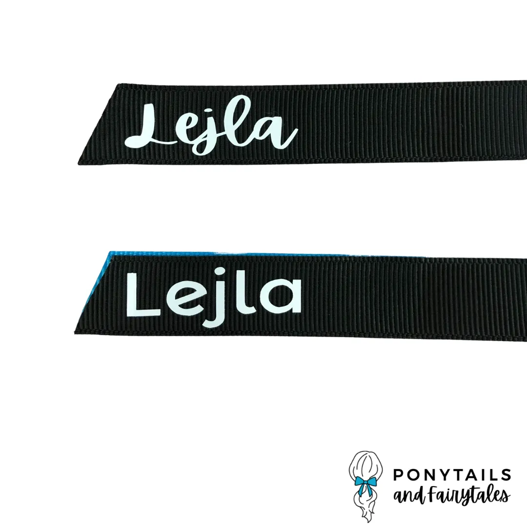 Add Personalisation to Ponytail Bow ( $6)