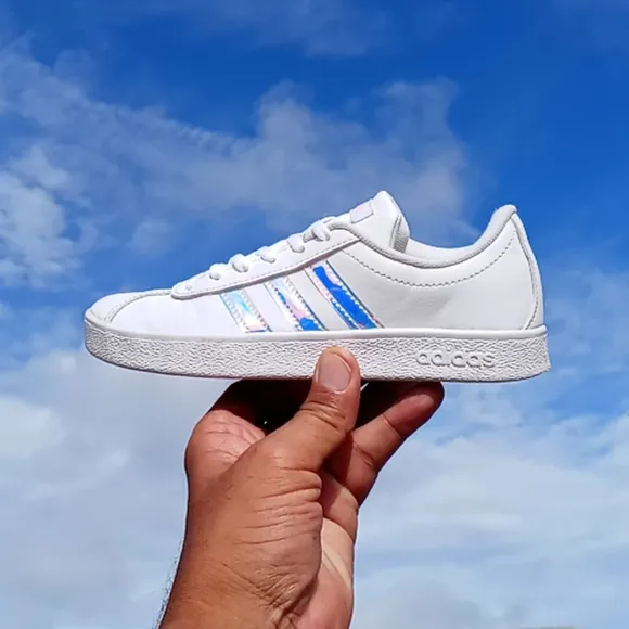 adidas Kids VL Court 2.0 Casual Sneaker Shoe