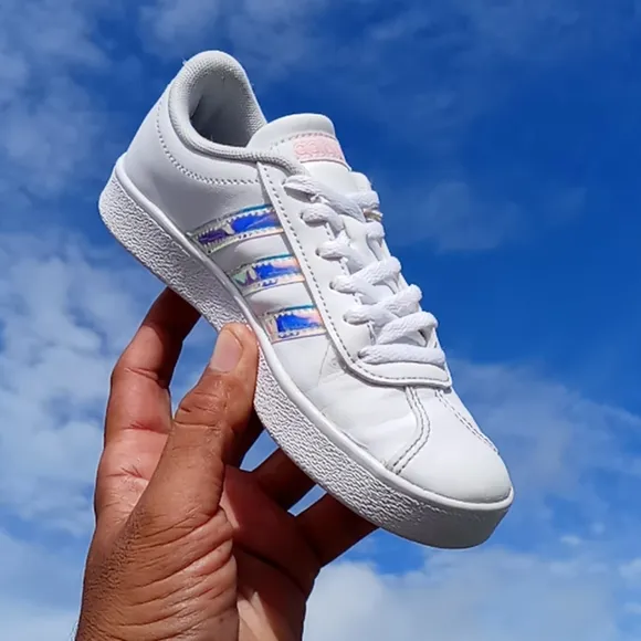 adidas Kids VL Court 2.0 Casual Sneaker Shoe