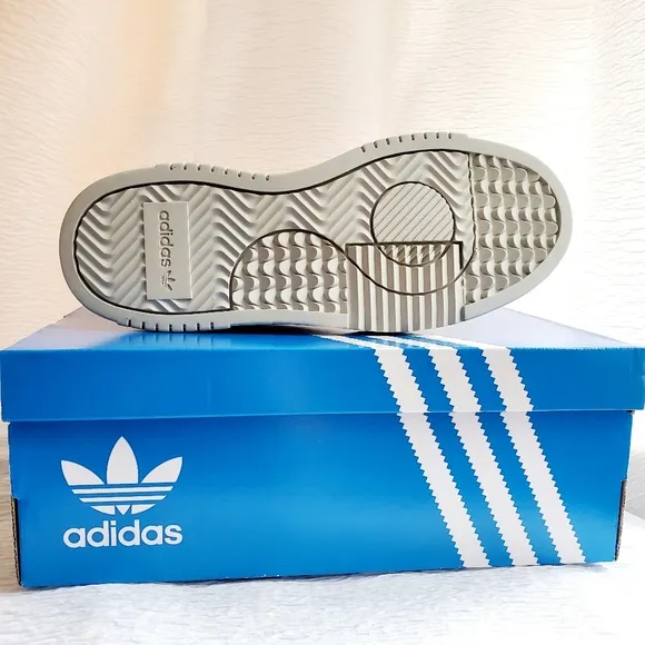 Adidas Men Supercourt Buffalo White Leather Shoes 5.5
