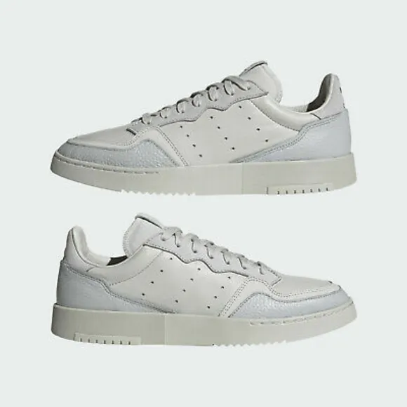 Adidas Men Supercourt Buffalo White Leather Shoes 5.5