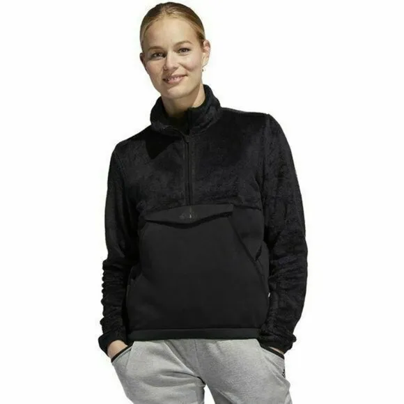 Adidas team issue Q4 fleece novelty sweater top M