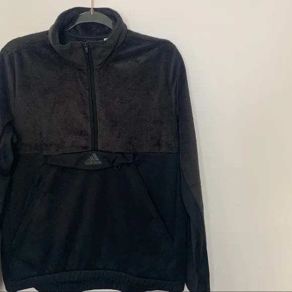 Adidas team issue Q4 fleece novelty sweater top M