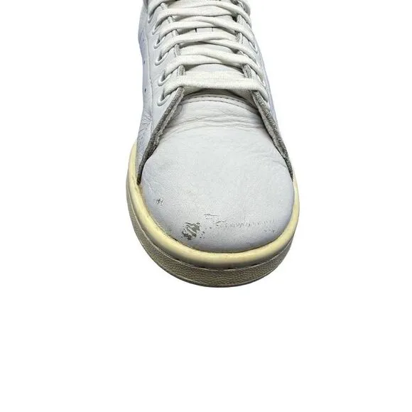 Adidas Stan Smith Shoes Men's US 9 White Green Leather Preowned