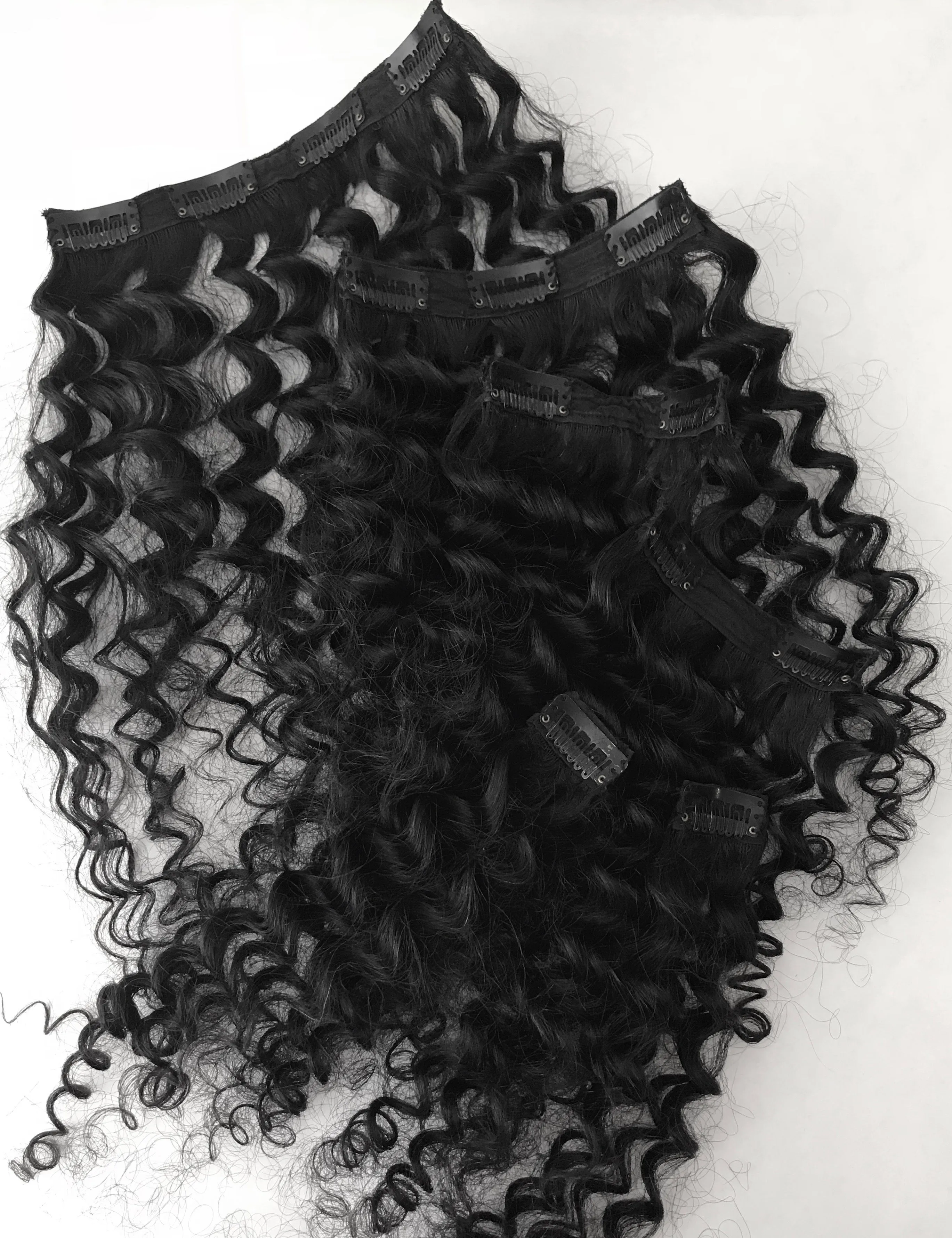 Afro Thick Coily -7 Piece Clip Ons Set