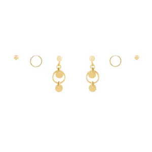 Aida Earring Bundle - Gold