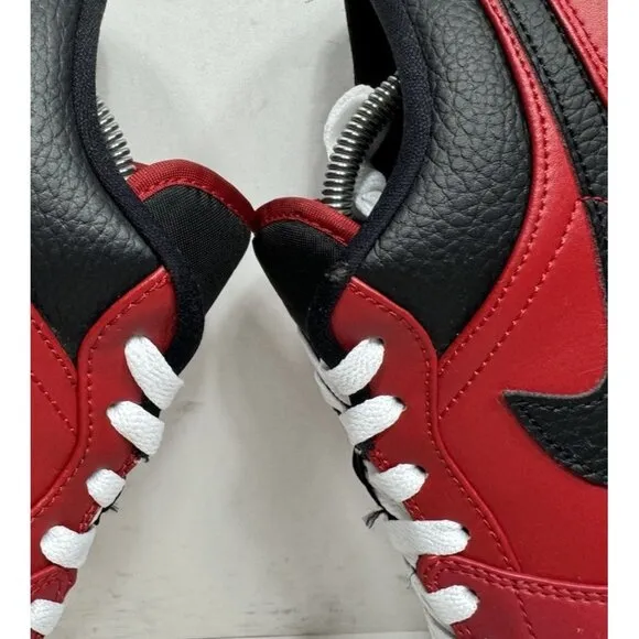 Air Jordan 1 Low Reverse Bred Men’s Size 11 553558-605 Shoes Black Red